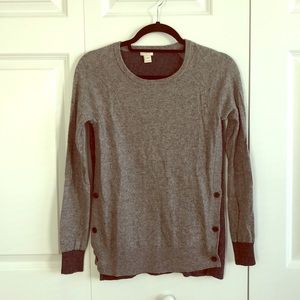 J Crew Grey Sweater